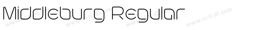 Middleburg Regular字体转换 Middleburg Regular字体转换